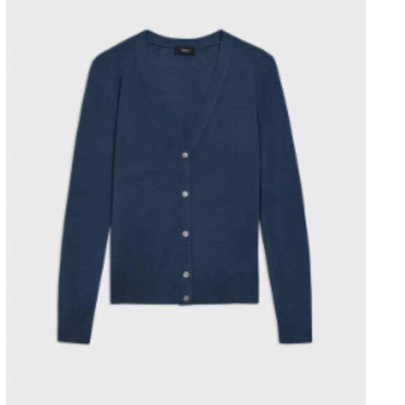 Theory "regal wool" cardigan, Size Small - Picture 1 of 6